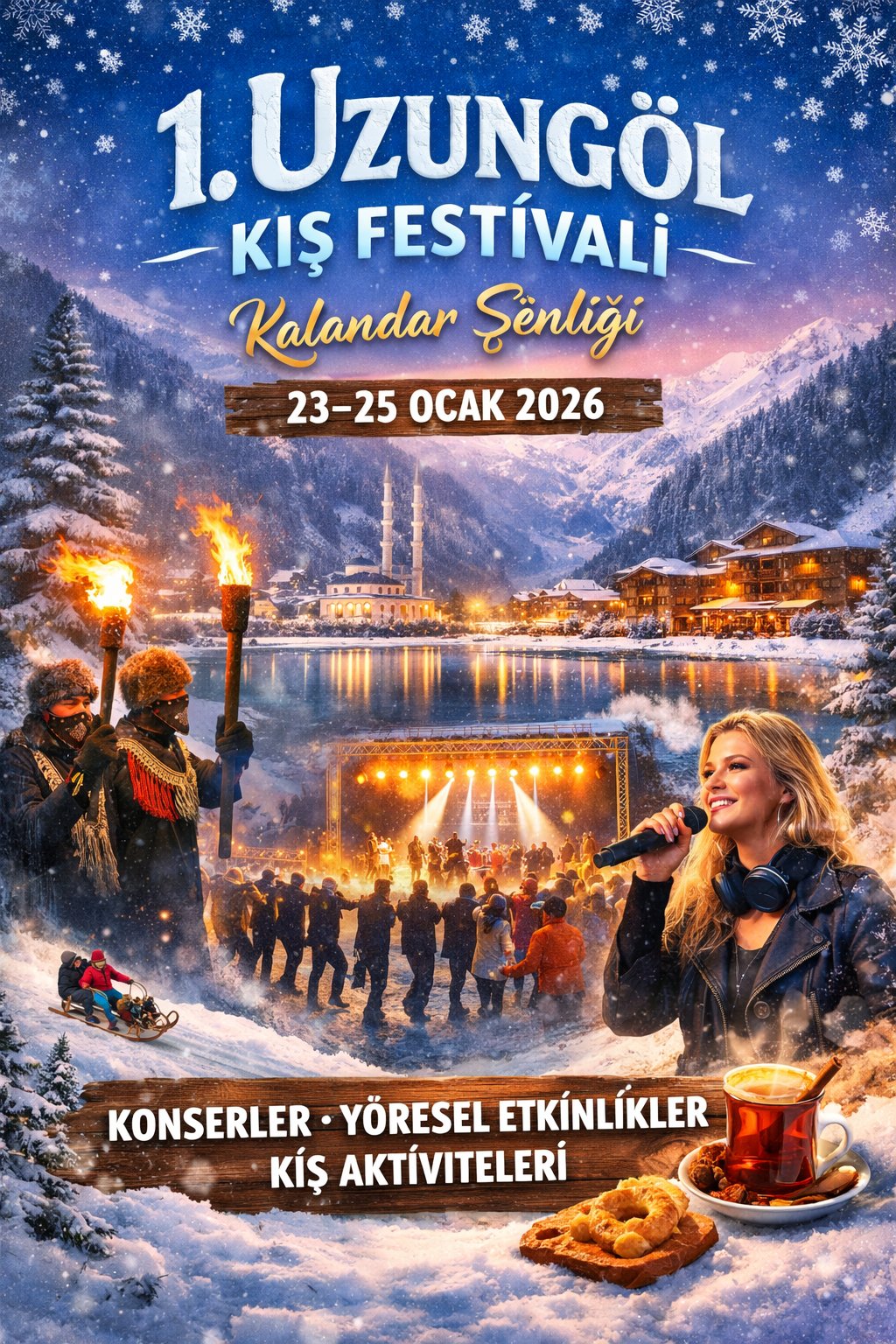1. Uzungöl Kış Festivali (Kalandar Şenliği)